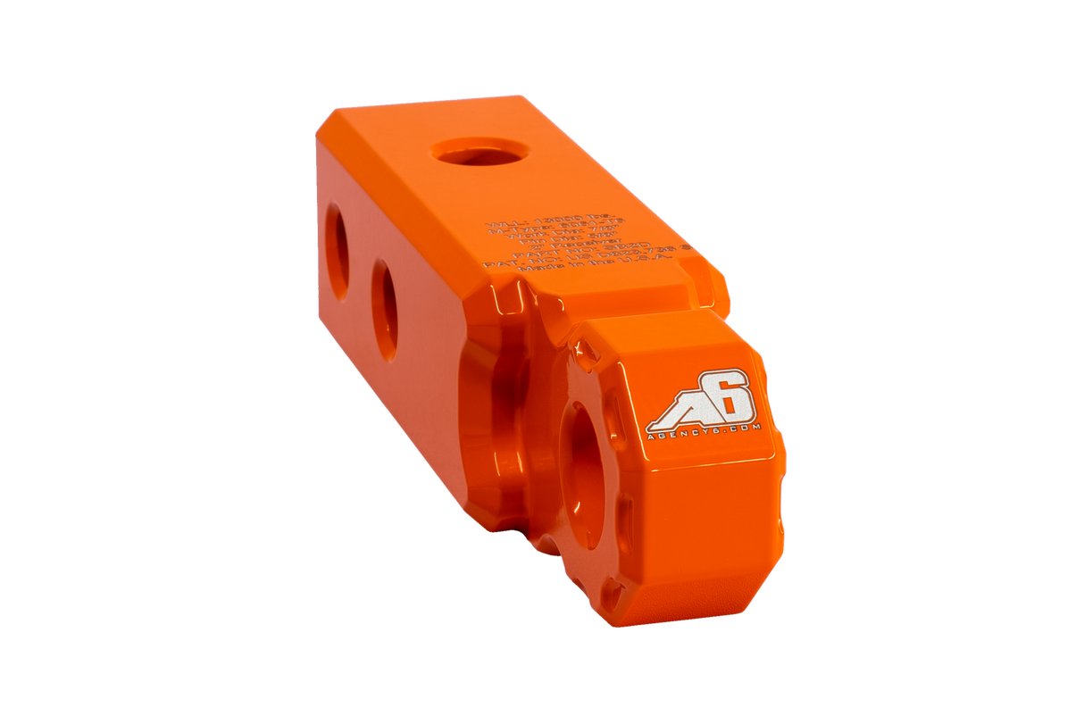 Shackle Block 2" Assembly - Orange