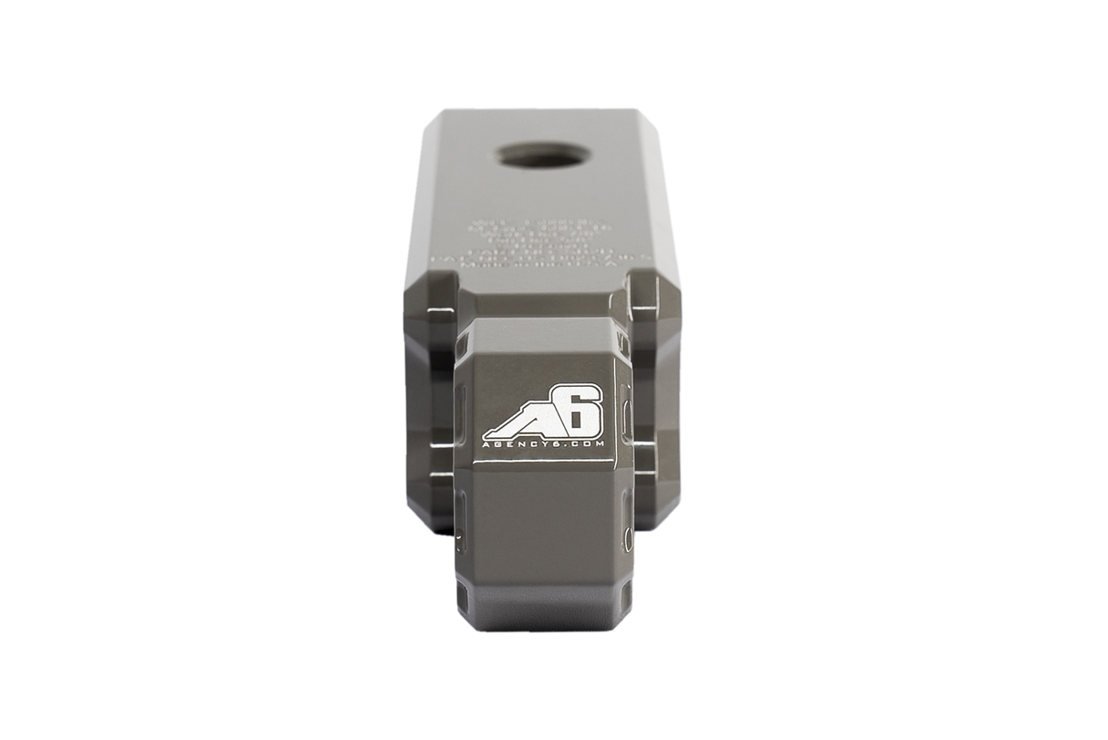 Shackle Block 2" Assembly - Grey