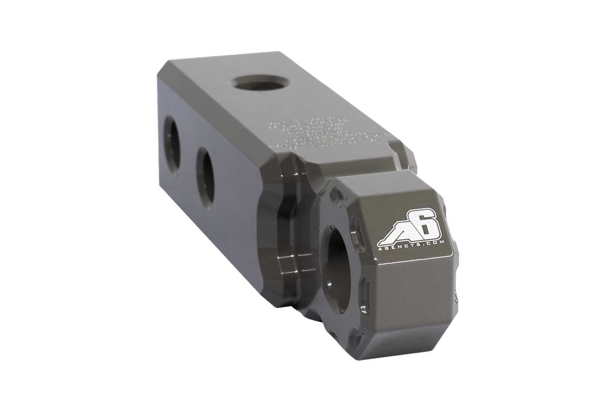 Shackle Block 2" Assembly - Grey