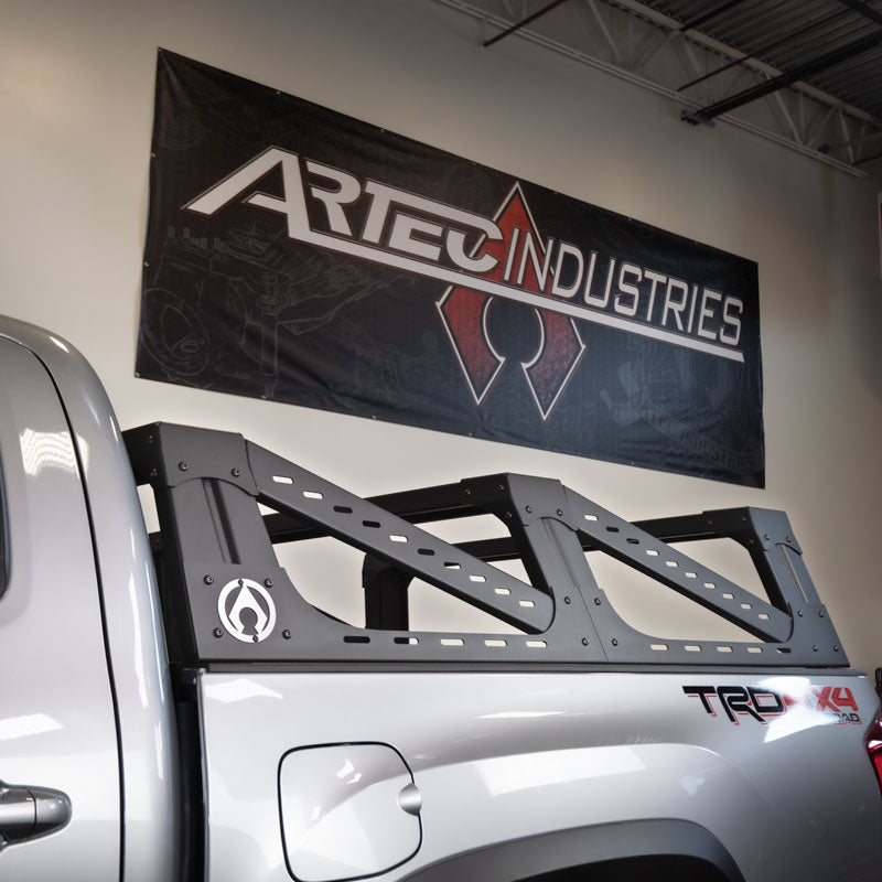 Toyota Tacoma 3G Mid Height Bed Rack - ALUMINUM