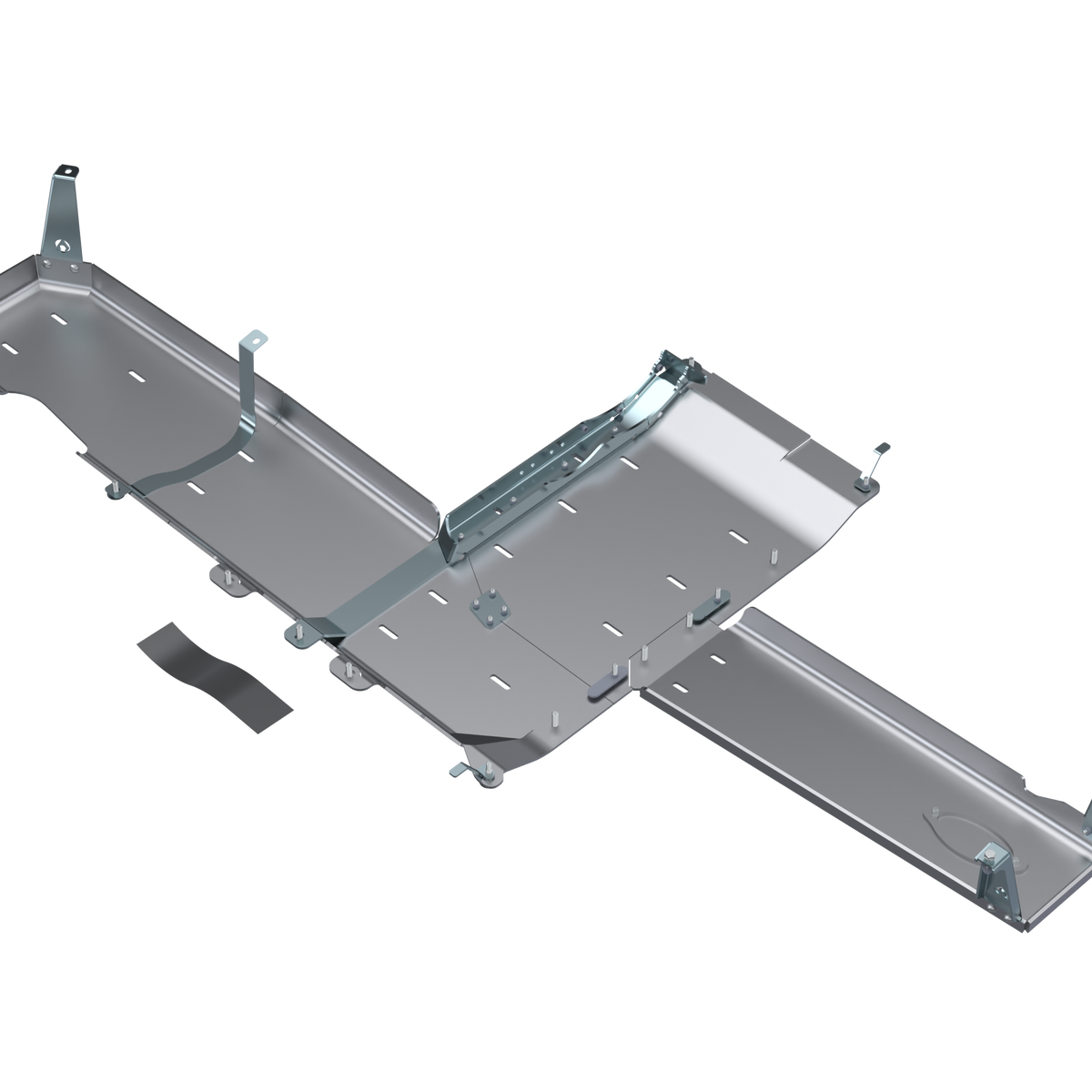 JLU Full Bellypan With Oil Door 4 Door 3.6L Aluminum 18-Up Artec Industries main image 0