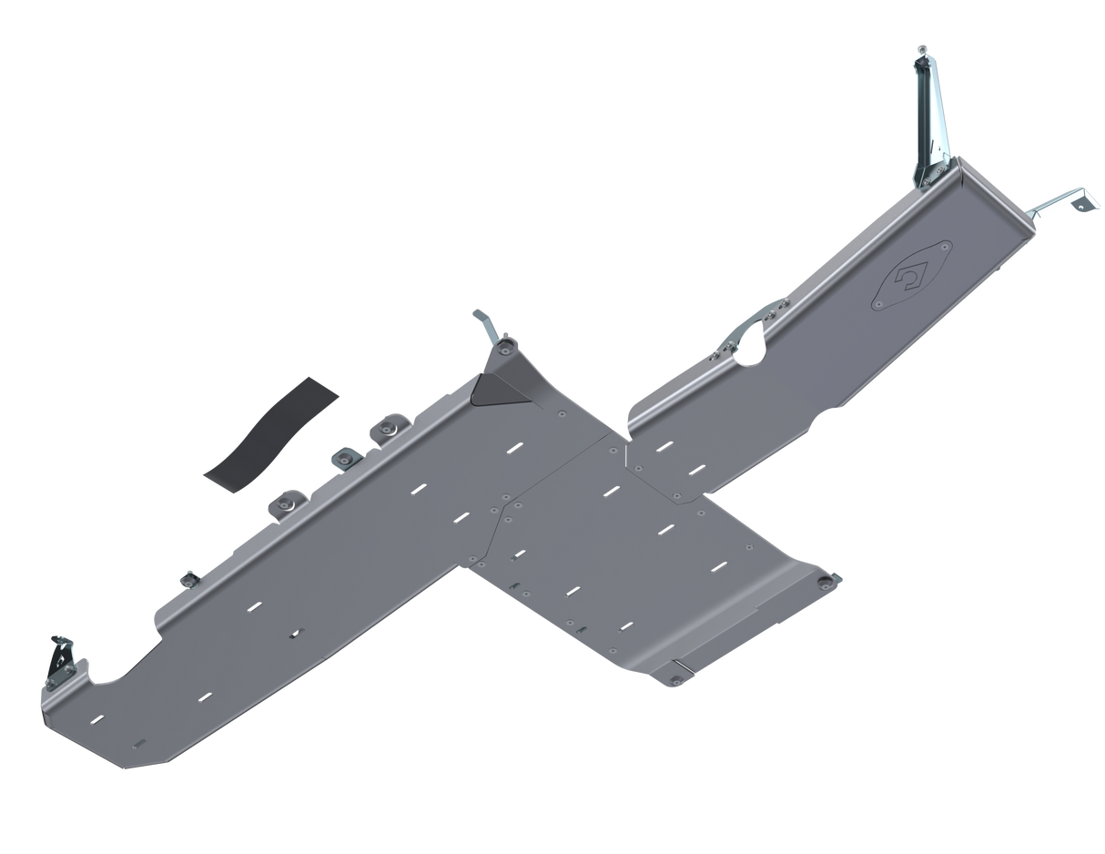 JLU Full Bellypan With Oil Door - 4 door 3.6L ALUMINUM 2021+