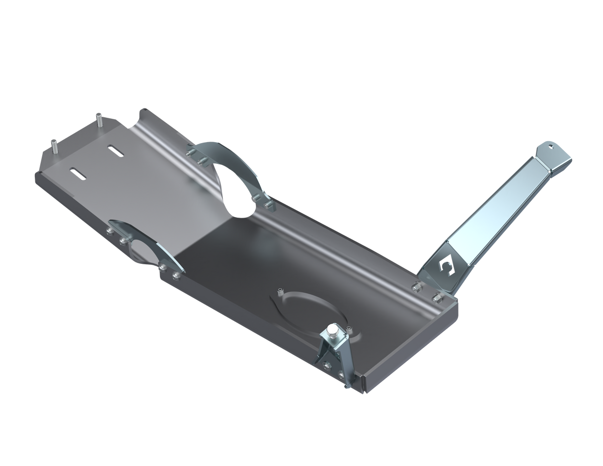 JLU OIL SKID ONLY With Oil Door -  2 & 4 door 3.6L ALUMINUM 2021+