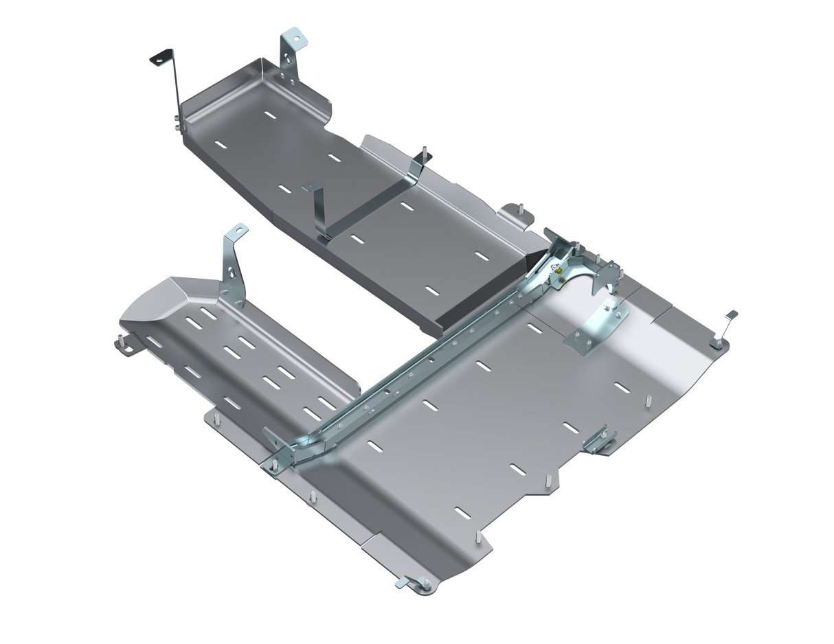 JLU T-CASE/FUEL SKID/ DPF ONLY - 4 door 3.0L Diesel ALUMINUM