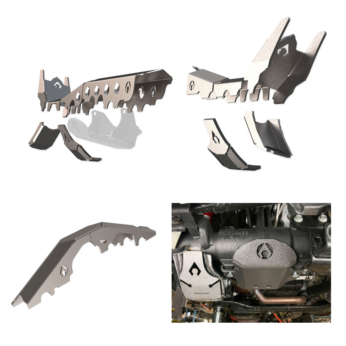 JL Front and Rear Truss Package: Free Rear LCA Skids!