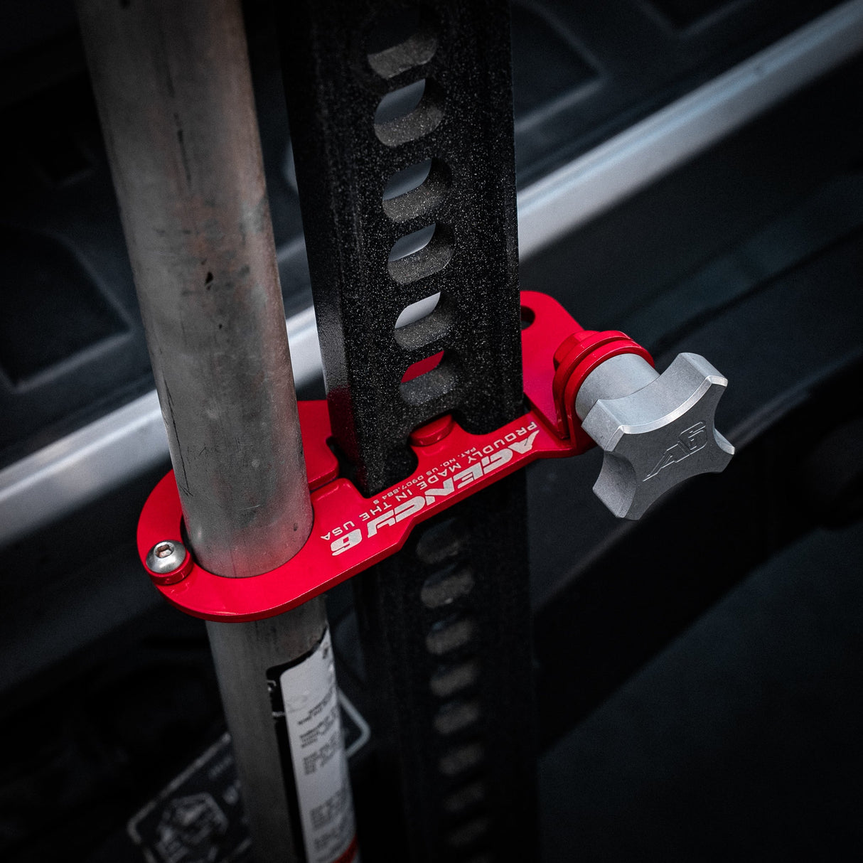 Jack Handle Keeper for Hi-Lift Jacks - (Red)