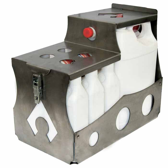 Racing Quart Crate - 6 qts, brake, P-S, 2 gallons