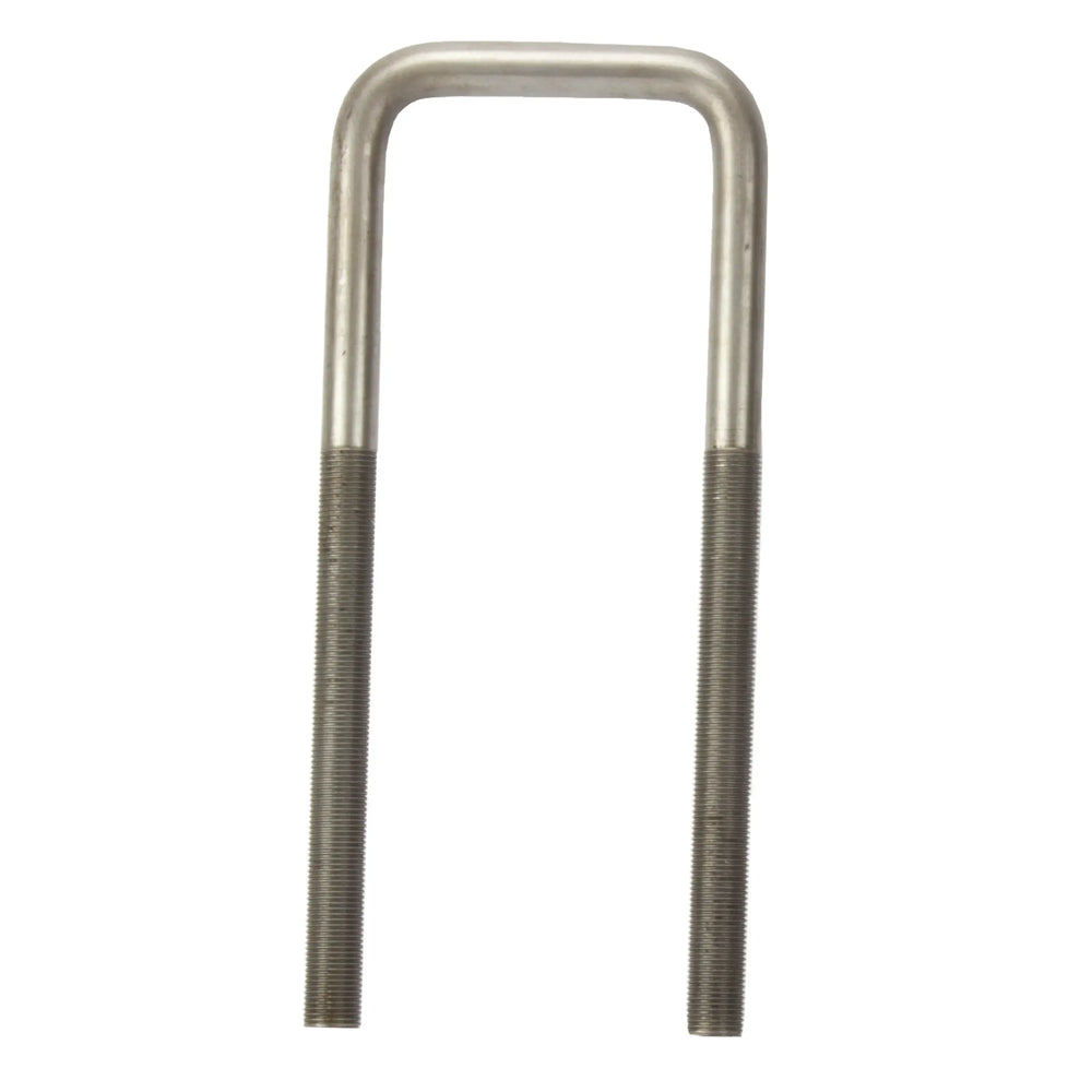 Flat bottom U-Bolt, 3 5/8" x 5/8" x 10"