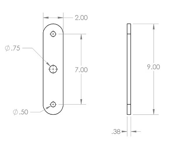 Shackle-Extra Large 7"