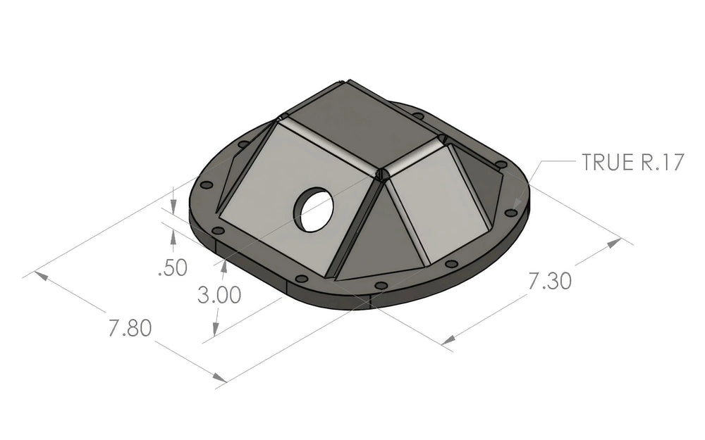 Dana 30 Differential Cover