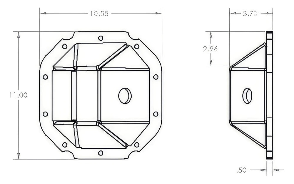 Ford 8.8" Differential Cover