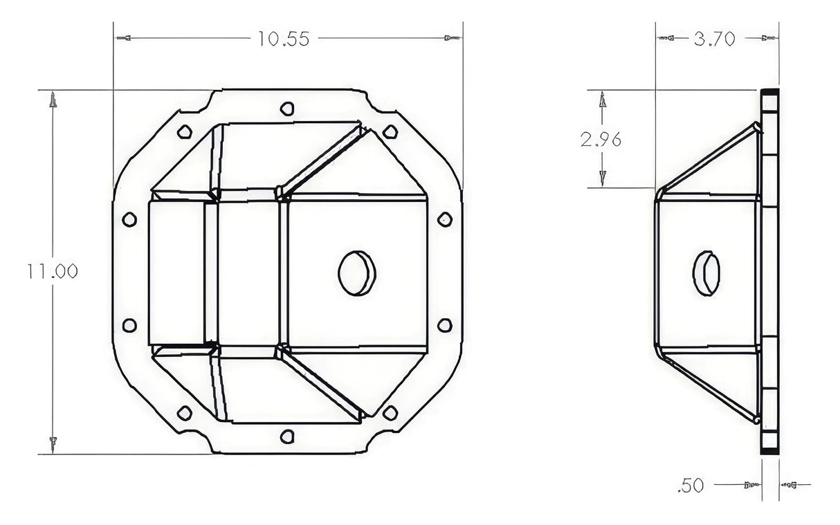 Ford 8.8" Differential Cover