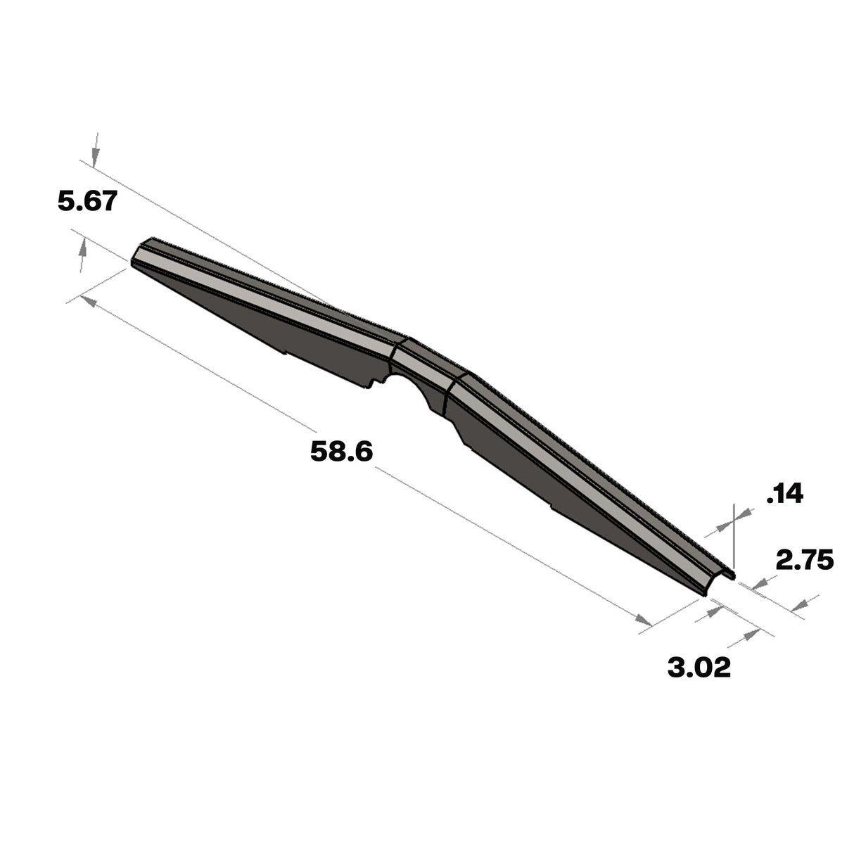 Ford 9" Factory Back Truss
