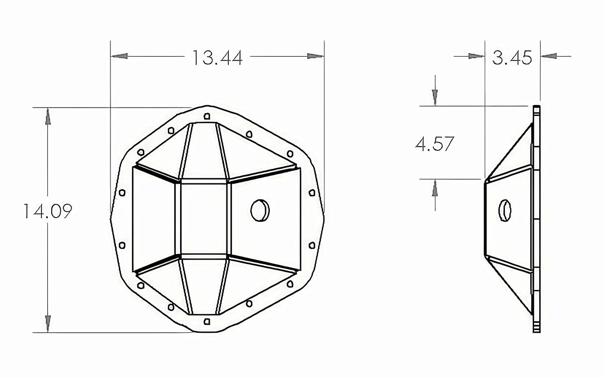 GM / Dodge AAM 11.50 Differential Cover