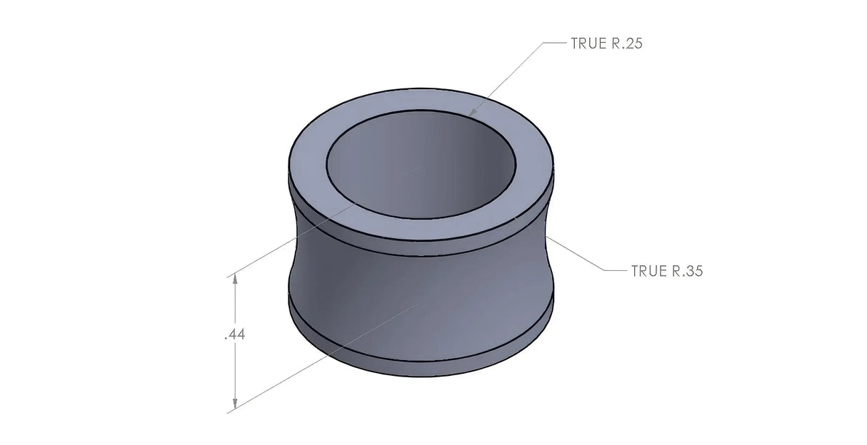 1/2" Stainless Steel Spacer