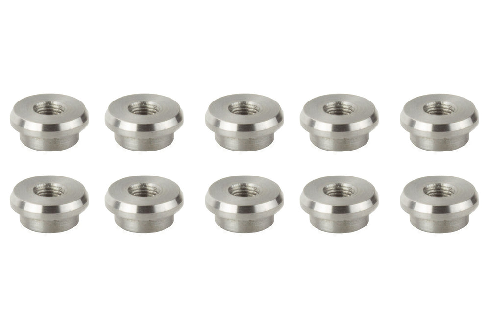 3/8" Threaded Weld Washer - 10 Pack