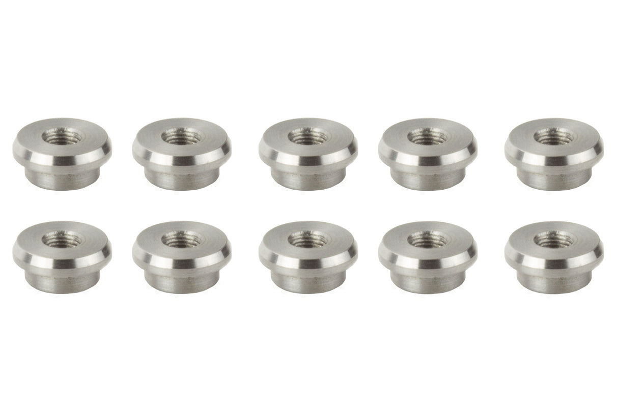 3/8" Threaded Weld Washer - 10 Pack