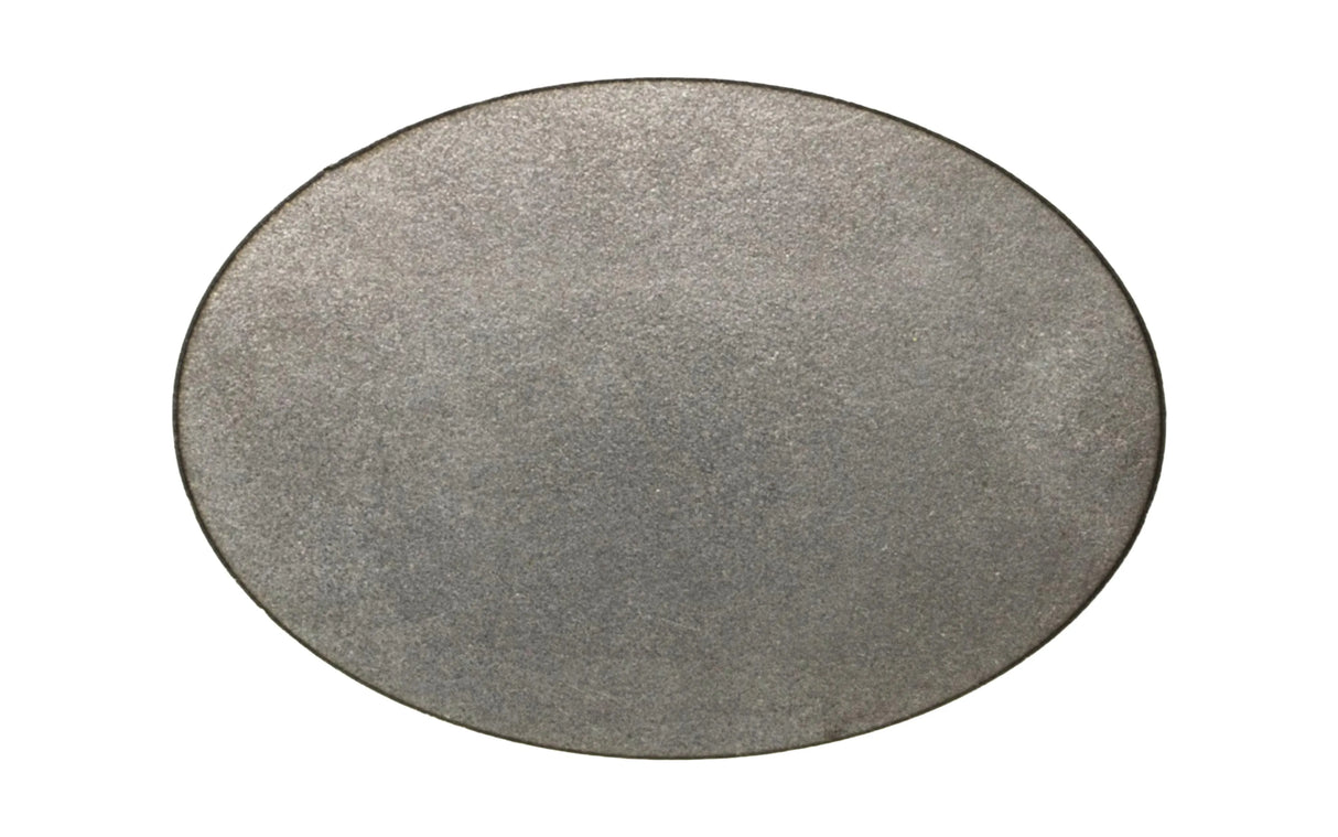 Oval Tubing End Cap, 1.75"