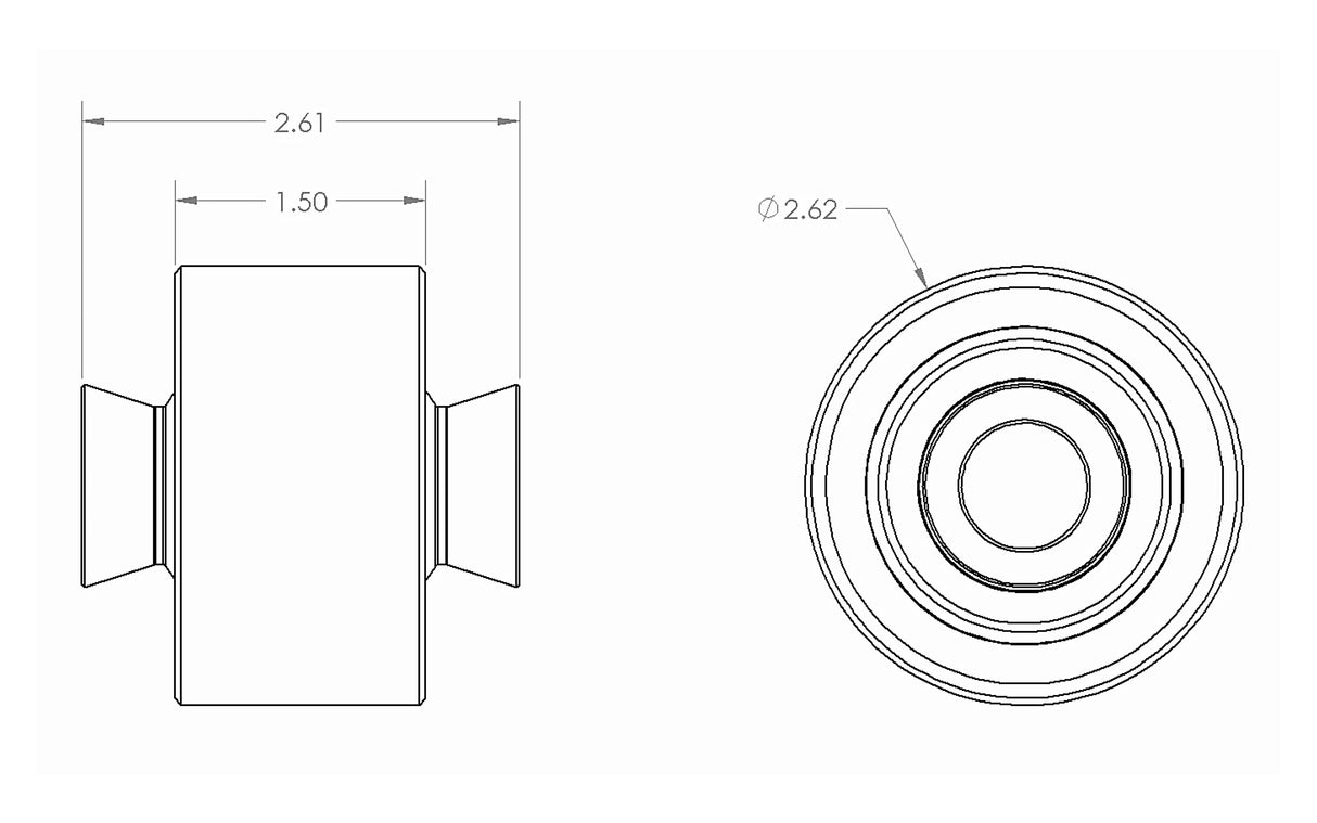 1" Uniball Joint Kit