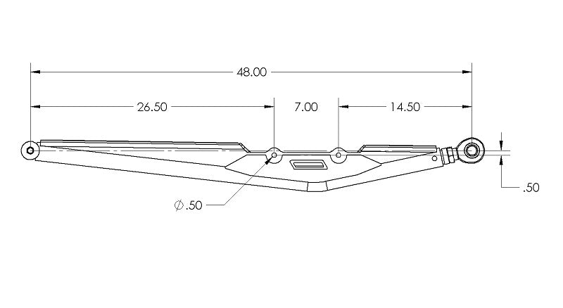 RuffStuff URC Trailing Arms, Pair