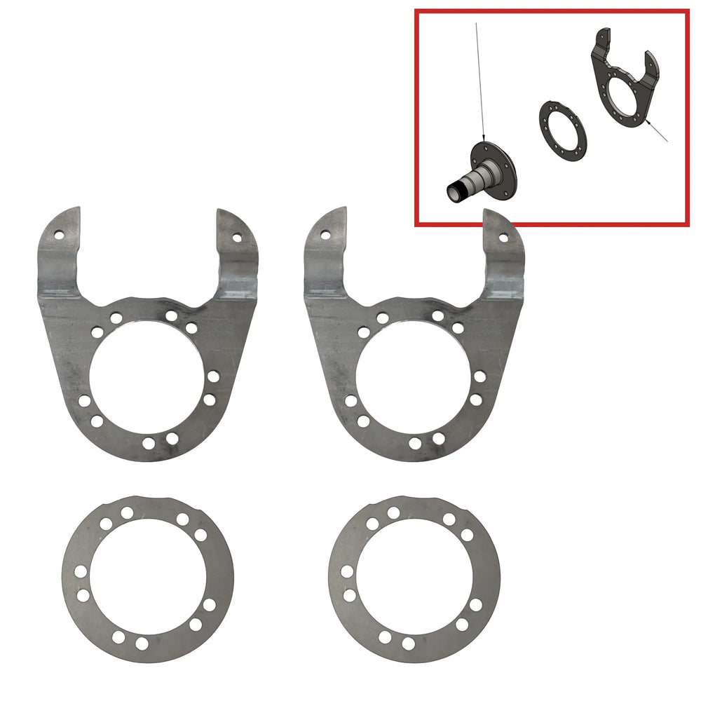 Ford Front Dana 60 Disc Brake Bracket Pair