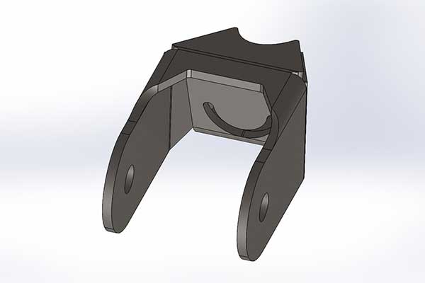 Link Arm Brackets for 05+ Super Duty Front Axle - Pair