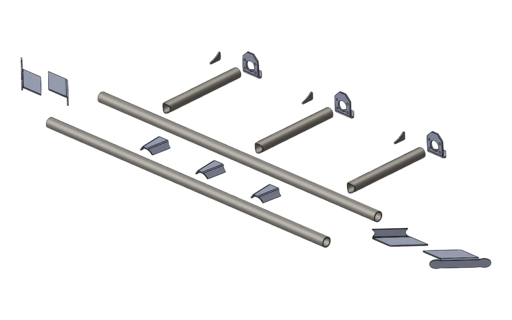 DIY Rock Sliders 60"