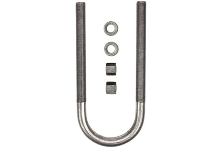 Long U-Bolt, 4 1/8" x 5/8" x 13"