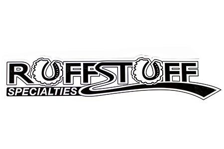 Ruffstuff Windshield Banner Sticker, Black