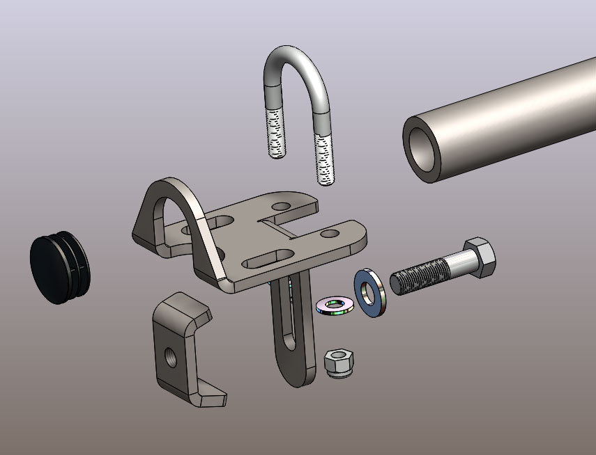 Low Profile Overland Bed Bars - Universal