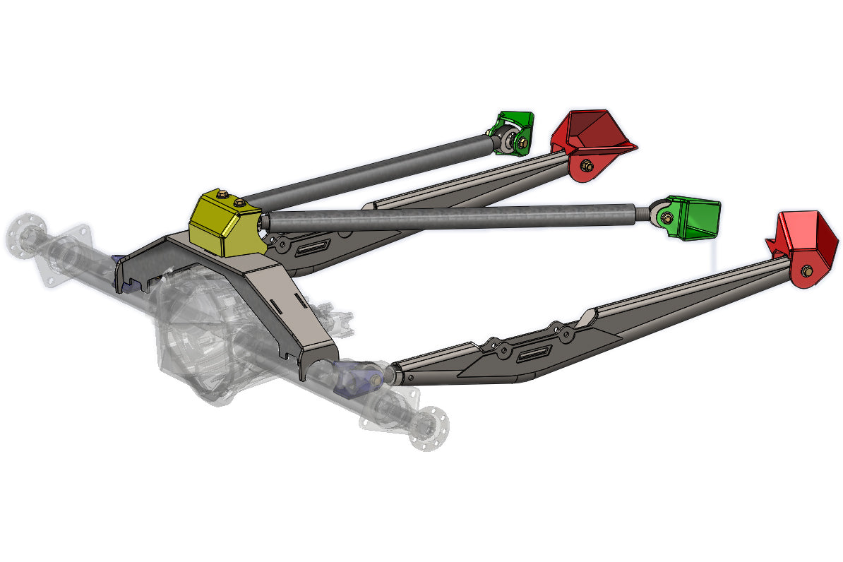 Trailing Arm 4 Link Kit