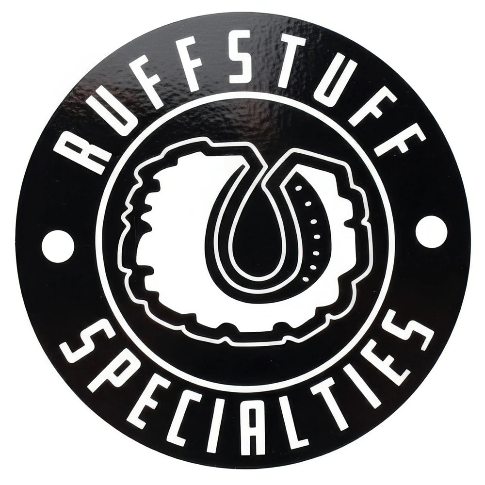 Ruffstuff Logo Round Sticker