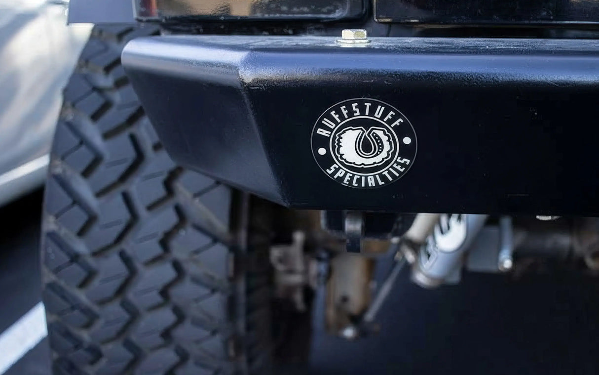 Ruffstuff Logo Round Sticker