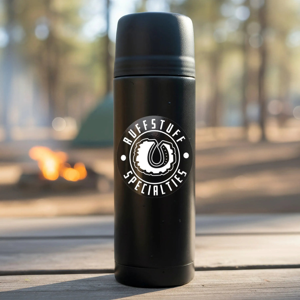 Ruffstuff Logo Round Sticker