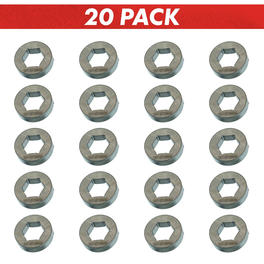 1/2" Bolt and Nut Locker - 20 Pack