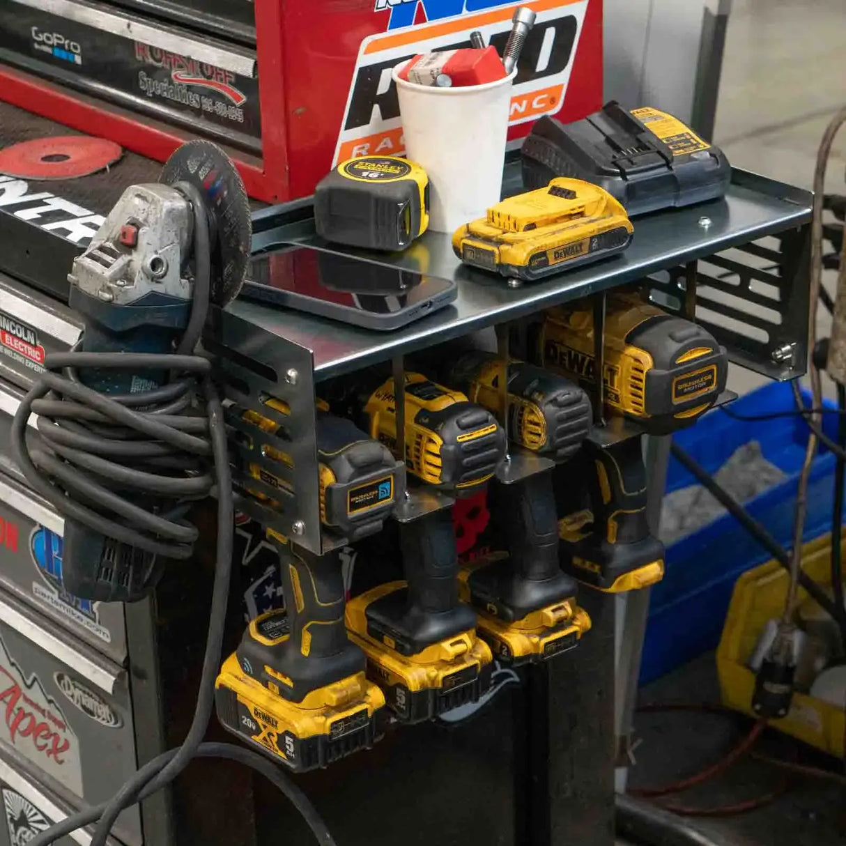 5 Drill/Driver Rack with Shelf