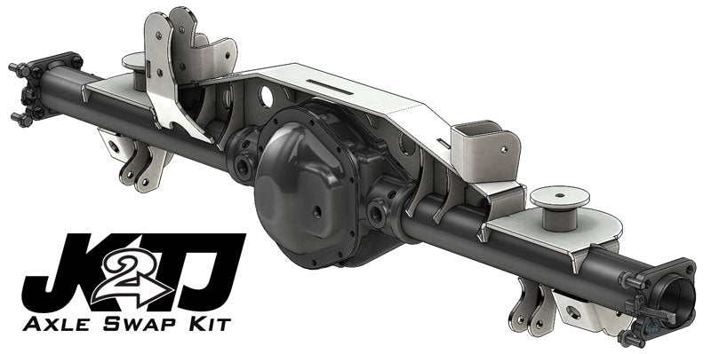 JK2TJ Rear Axle Swap Kit with Truss