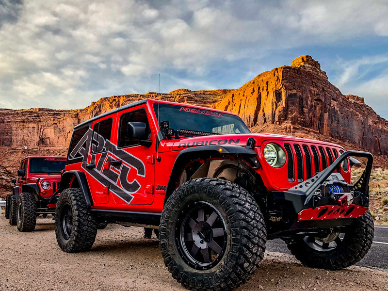 JL & JT Front Fender Chop Kit Brackets RUBICON