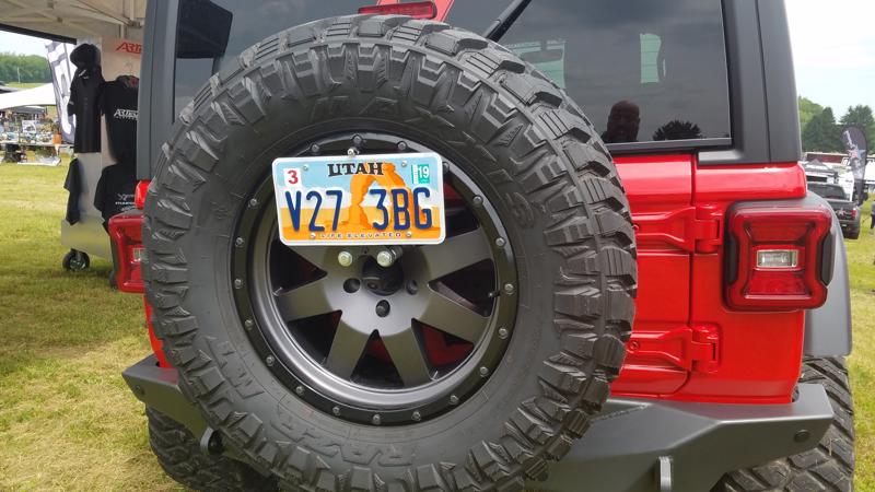 JL License Plate Mount