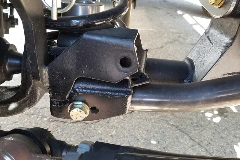 Front Trackbar Relocation Overlay Plate For Jeep TJ