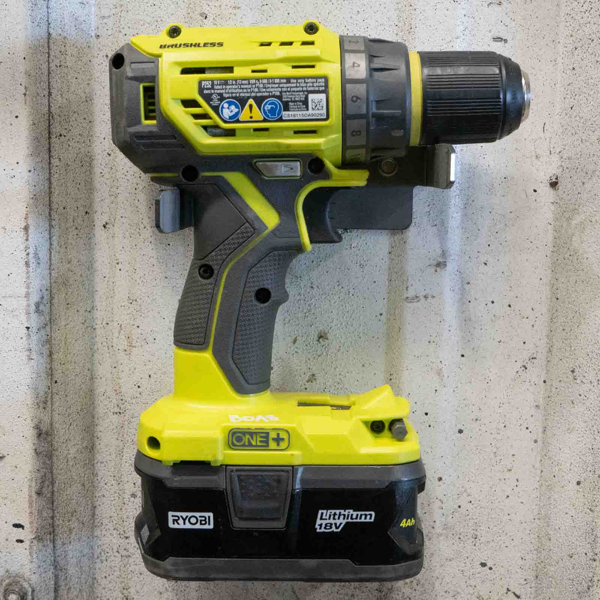 Sideways Single Drill/Driver Holder