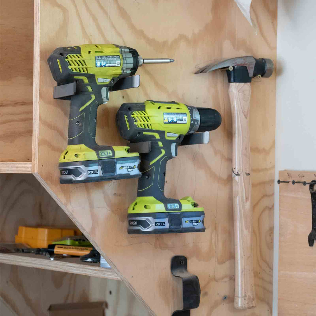 Sideways Single Drill/Driver Holder