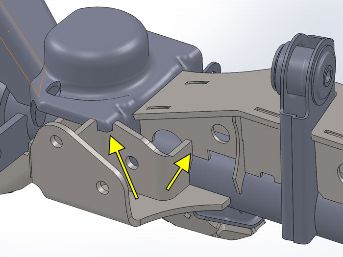 JK Heavy Duty Stock Trackbar Bracket