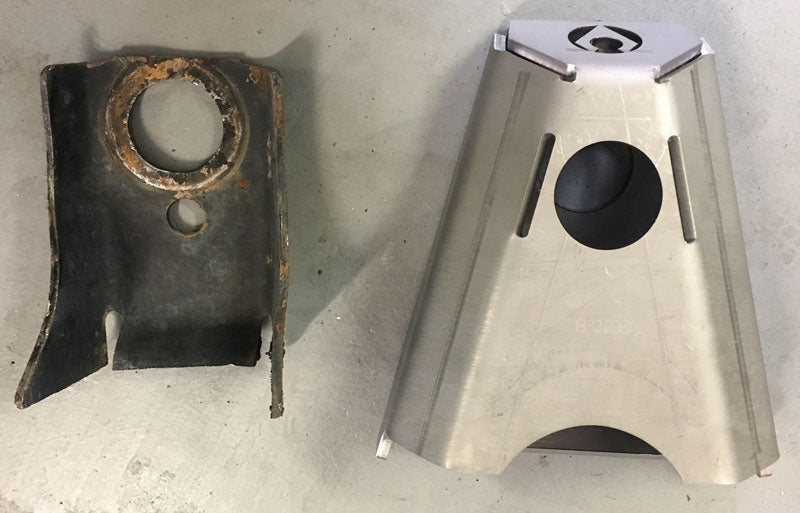 TJ Boatside Body Mounts - OEM Height