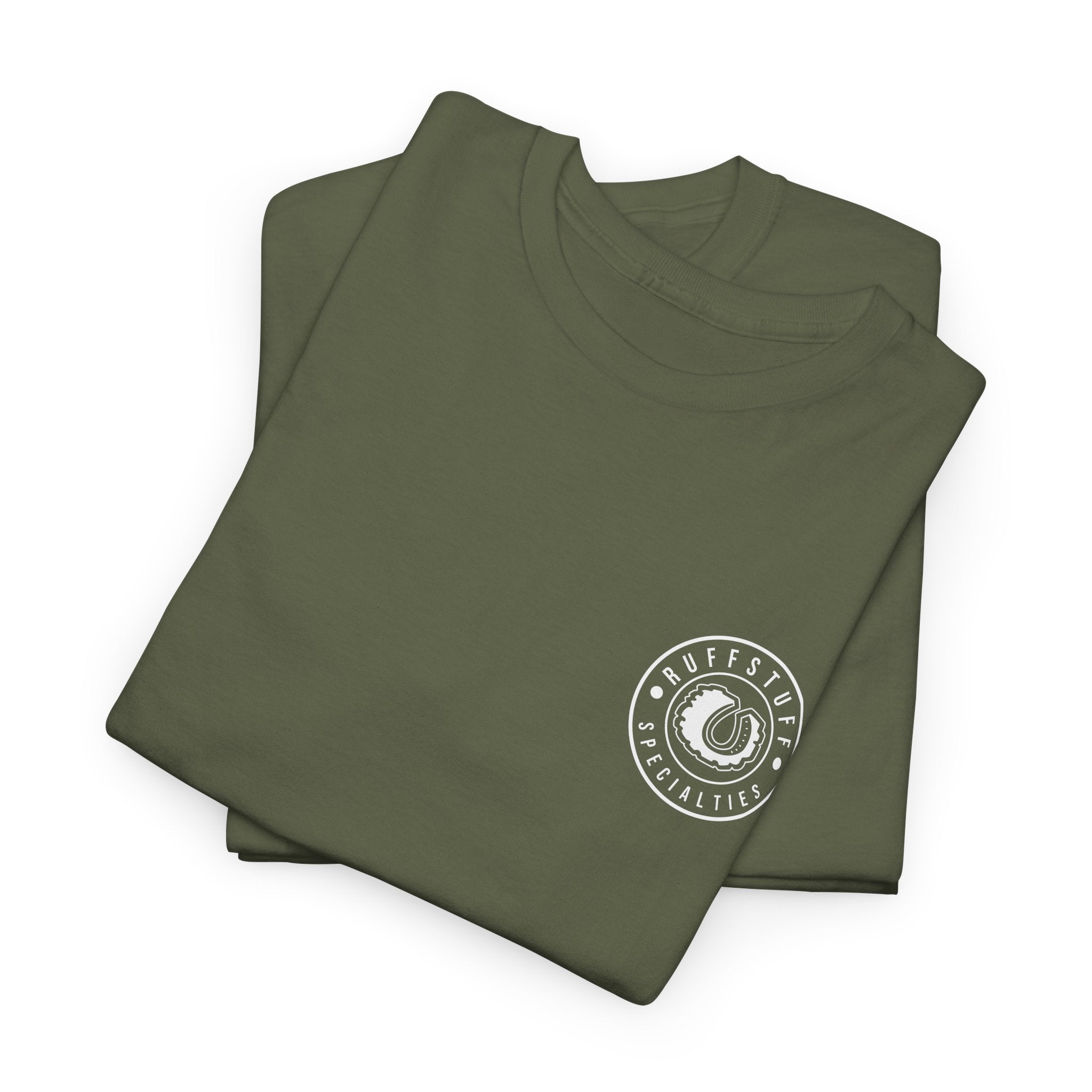RuffStuff Work Shirt - Comfortable Cotton Crew Neck Tee