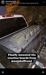 Ultimate Traction recovery board with steel plugs