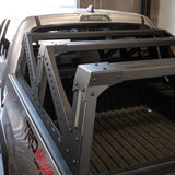 Toyota Tacoma 3G Mid Height Bed Rack - ALUMINUM