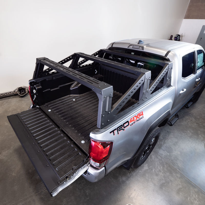 Toyota Tacoma 3G Mid Height Bed Rack - ALUMINUM