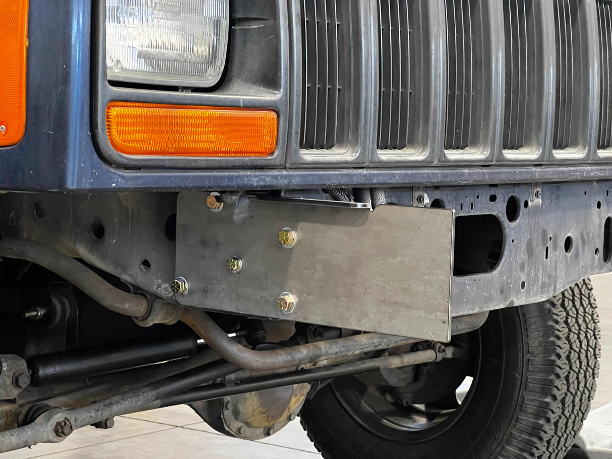 DIY Front Bumper Mounting Brackets For Jeep XJ