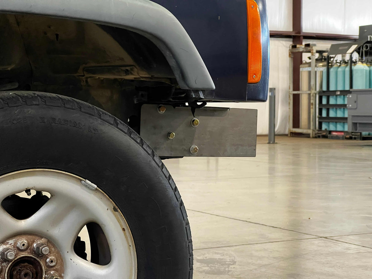 DIY Front Bumper Mounting Brackets For Jeep XJ